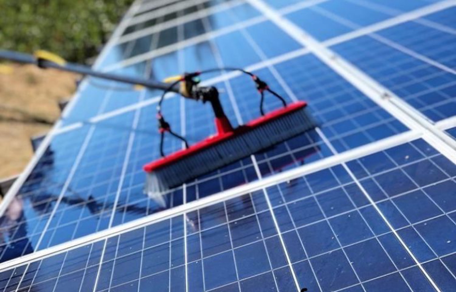 Solar panel cleaning in Chatham