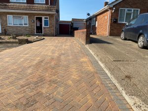 Exterior Cleaning In Kent, Driveway cleaning completed in Maidstone Kent