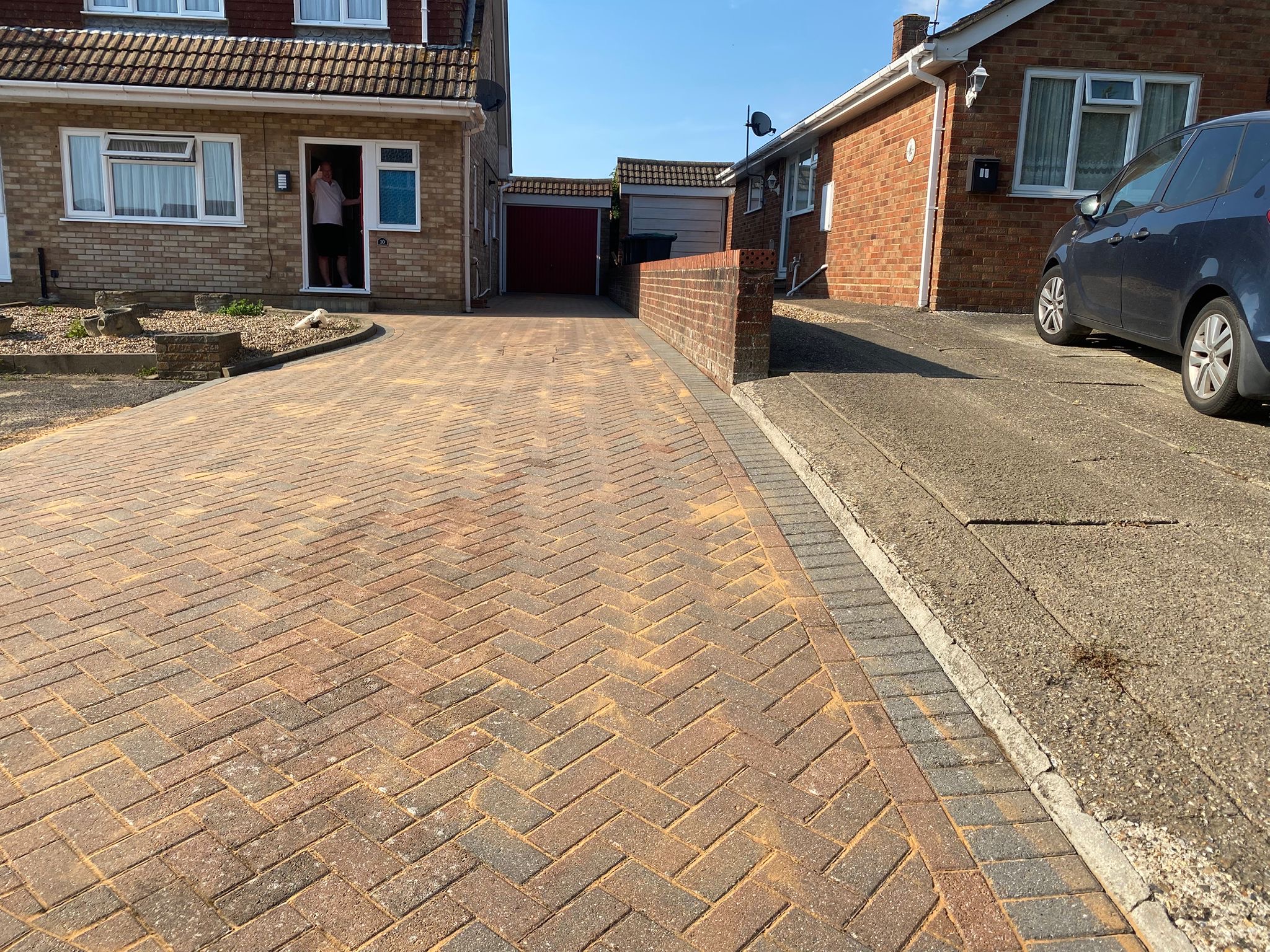 Exterior Cleaning In Kent, Driveway cleaning completed in Maidstone Kent